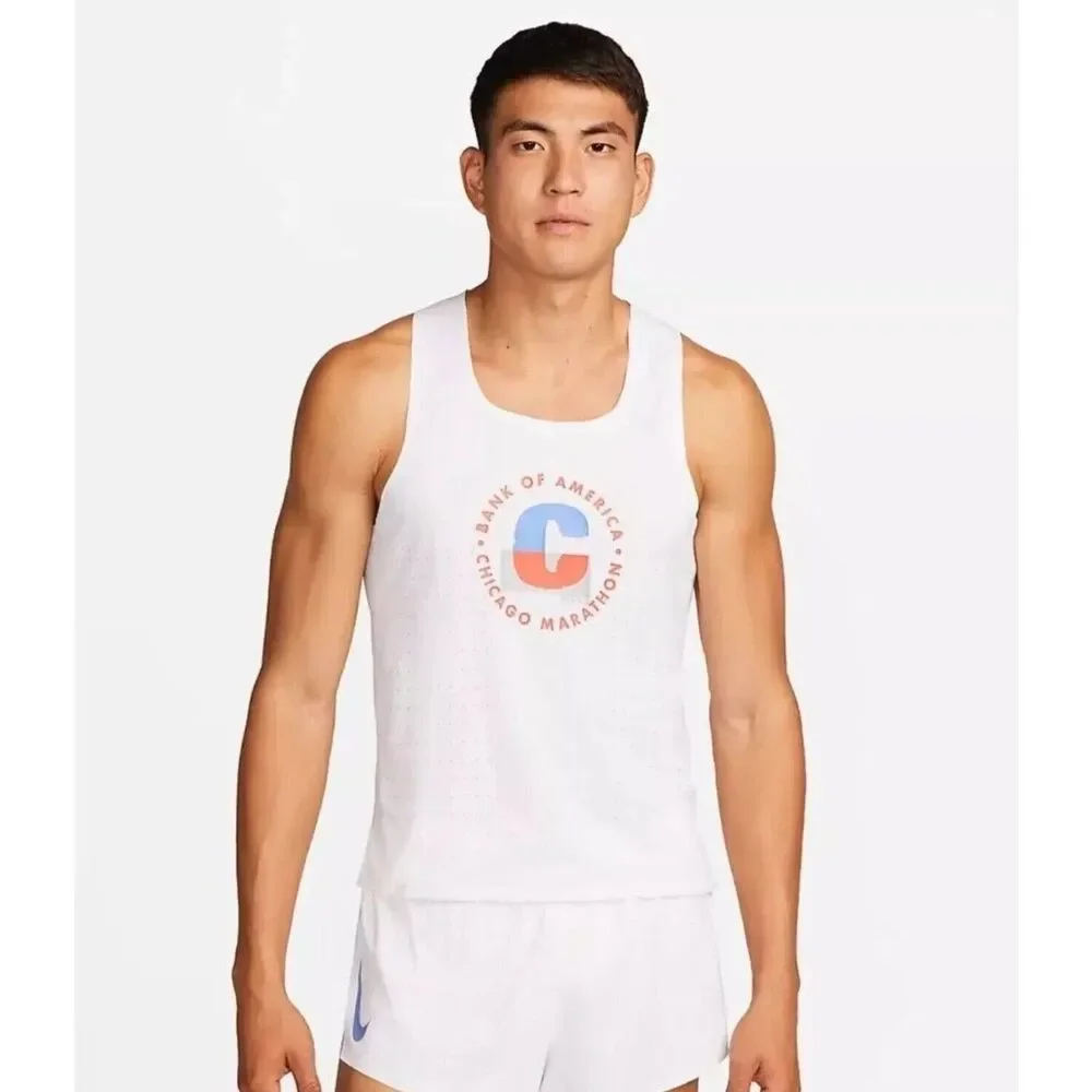 Nike Dri-FIT ADV 2023 BOA Chicago Marathon AeroSwift Singlet Men's XXL FD2692